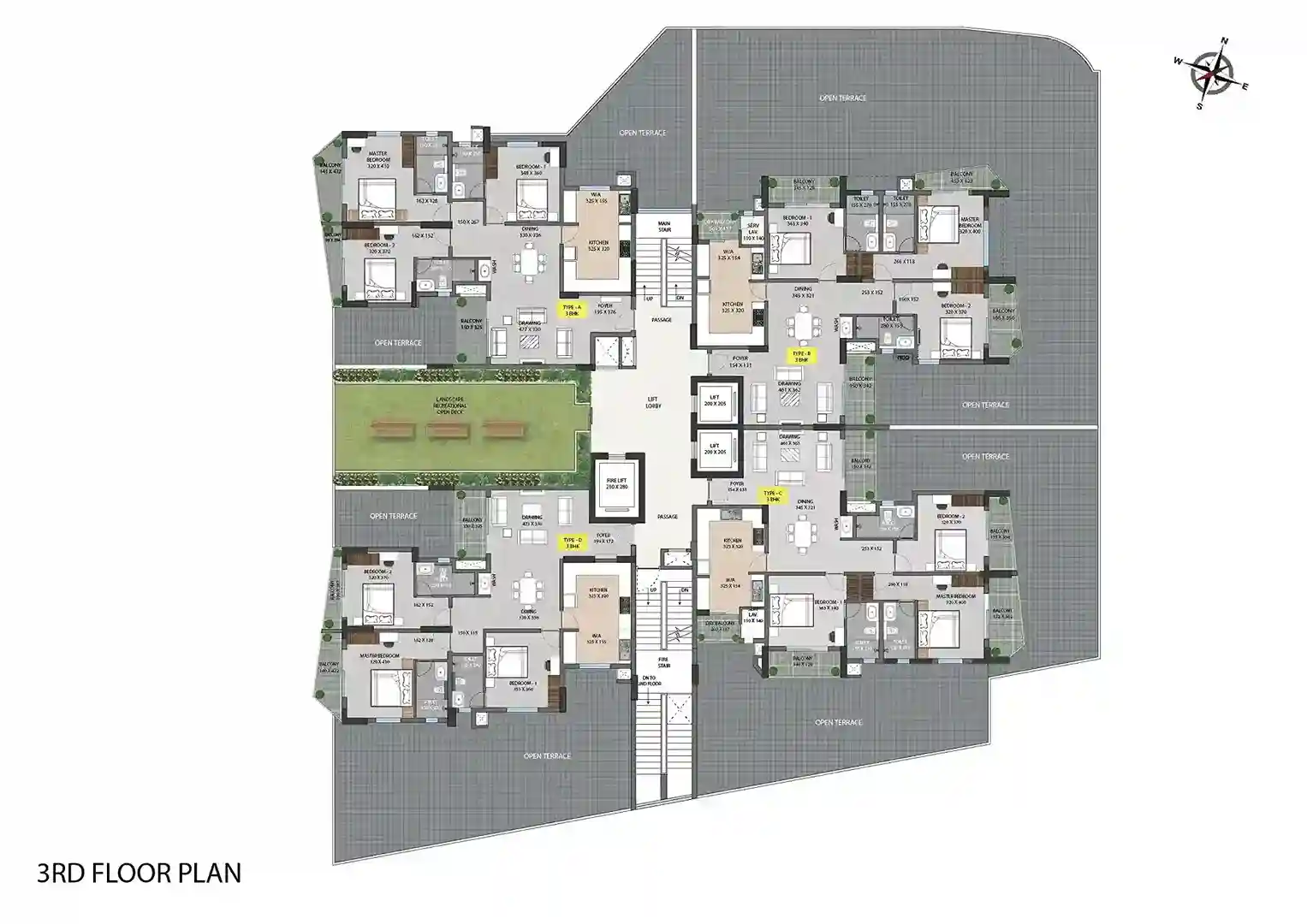Third Floor Plan